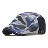 Gorra de Camuflaje Transpirable Nueva de Verano Gorra de Béisbol Calada Boina para Hombre Casual Deportes al Aire Libre Sombrilla y Sombrero de Protección Solar