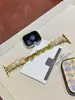 Cadena de Cobre con Forma de Corazón de Nácar Banda de Metal con Circonita Adecuada para Apple Watch iWatch Generación 12 11/10