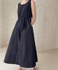 Roupas femininas de outono vestido solto elegante com temperamento peça para usar por cima casaco curto de manga comprida conjunto de duas peças