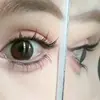 Cílios Inferiores com um Look Natural, Tipo Mãe, Cílios Postiços Autoadesivos Sem Cola, Cílios Gatinho Selvagem Pequeno, Cílios Segmentados de Cacho Único, Feminino Estilo Raposa