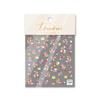 Tomoni delgados resistentes 475 pegatinas adhesivas para uñas estilo japonés pegatinas 5d para uñas 2021 coloridas lindas flor puntos