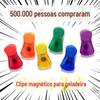 Adesivos Magnéticos para Geladeira, Clipes de Vedação e Conservação de Alimentos, Clipes Criativos de Conservação de Alimentos e à Prova de Umidade para Lanches para Cozinhas Domésticas