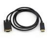Linha de conversão DP para VGA Displayport para linha de conversão de exibição VGA Linha de dados VGA HD 1,8 metros