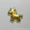 Año del Caballo Exquisito Modelo Más Vendido Oro Puro 999 Hazte Rico Inmediatamente Llavero Conjunto de Flujo de Riqueza Regalo Empresarial Al Por Mayor