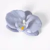 Simulação 3D Cola Phalaenopsis Cabeça de Flor Acompanhante Cerimônia Decoração de Traje Decoração de Casamento Requintado Flor Falsa Diy Headwear Flor