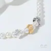 Accesorios de Cuentas Espaciadoras de Bobina Trenzada Rellenos de Oro de 14K Cuentas Sueltas Perla Cristal Hecho a Mano Material para Joyería de Collares Pulseras
