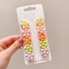 Pasador infantil lindo accesorio para el cabello de flor de cerezo 2023 nuevo clip para flequillo lateral tocado pasador para cabello suelto de niña pequeña