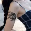 Pegatinas de Tatuaje de Textura Fina de Alta Gama para Hombres, Antitranspirantes Herbales de Perro y Cerdo del Zodiaco, Tatuajes Artificiales Impermeables de Larga Duración y Atractivos, Semipermanentes