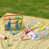 Bolsa de Gelatina Hisocute Bolsa de Almacenamiento para Camping al Aire Libre Bolsa Impermeable de Viaje Bolsa de Playa Picnic Portátil Bolsa de Almacenamiento para Snacks