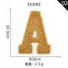 Toalla con Letras Bordadas de Computadora Yuanda Parche de Tela Bordada Accesorios para Ropa Parche de Tela Bordada Parche DIY Parche Parche Bordado
