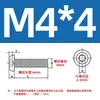 En Stock Tornillos de Acero Inoxidable 201 con Cabeza Semiredonda, Tornillos de Cabeza Hexagonal Interior, Tornillos para Gabinetes con Cabeza Redonda de Copa M3 M4 M5