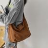 2025 Nueva Bolsa Tote de Lona Estilo Perezoso Estilo Coreano Ins Trendy Bolso Cruzado Bolso de Hombro de Gran Capacidad para Mujer Ruiying