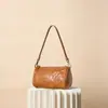 Bolso de Axila de Cuero Genuino Vintage Transfronterizo Piel de Vaca de Capa Superior Bolso Almohada Curtido Vegetal Versátil Texturizado de Hombro Único Cruzado para Mujer