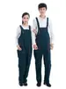 Macacão de Trabalho Peça Única com Suspensórios, Bordado, Adequado para Todas as Estações, Roupa de Performance, Reparo Automotivo, Roupa de Trabalho para Manutenção, Proteção Durável para o Trabalho