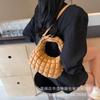 Bolsa Transfronteiriça Estilo Coreano Casual de Ombro Único de Alta Qualidade Modelo Bolha Dumpling para Mulheres Novo Modelo 2026 Bolsa Transversal Texturizada de Nicho