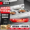 Estufa de Inducción Comercial Cocina Estufa Grande Hotel Cantina Restaurante Acero Inoxidable de Alta Potencia Estufa de Inducción Doble Quemador Wok Eléctrico