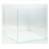 Aquário de vidro ultra-claro Jinjing personalizado, aquário quadrado, aquário para tartarugas de sala de estar pequeno e grande multi-tamanho, aquário sem decoração, aquário