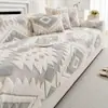 Almofada de Sofá de Pelúcia de Algodão Shu Antiderrapante Assento Espessado Acessível Luxo de Ponta Cobertor de Inverno Quente Cobertor Cobertura