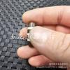 Pulpa de bao de tres líneas Tianzhu Lutong jade cuentas sueltas ágata blanca marrón lezi cuentas de arroz cuentas de barril accesorios de joyería cuentas