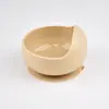 Tazón de Comida de Silicona Personalizado Transfronterizo, Ventosa para Bebé, Anticaída, Productos para Bebé y Maternidad, Vajilla Infantil al por Mayor, Tazón de Caracol