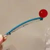 Pinza plana para el cabello que no lastima la parte posterior de la cabeza, adecuada para mujeres con cabello fino, pinza de cocodrilo elegante y exquisita, pasador versátil