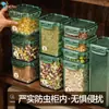 Contenedor de almacenamiento de granos transparente BNBST, frasco de almacenamiento de cocina, recipiente a prueba de humedad y a prueba de insectos para productos secos y frijoles