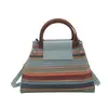 Bolso de Mujer Versátil y de Moda, Nuevo Bolso Cruzado de Hombro Informal y Moderno con Bloques de Color para el Trabajo, Bolso Cruzado Elegante de Alta Gama Estilo Coreano
