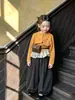 Conjunto de Cardigan de Tricô Super Bonito Outono FHW para Meninas Novo Roupa Infantil para Bebê Calça de Perna Larga com Poá Scimitar