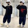 [100% algodón] Ropa para niños Camiseta de manga larga para niños de otoño Camisa para niños medianos y grandes Camisa de media manga para niños Camisa de fondo