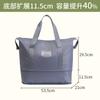 Bolsa de Viagem para Mulheres, Bolsa de Ombro Esportiva com Separação Úmida e Seca, Bolsa Dobrável para Armazenamento, Bolsa de Fitness, Mala de Viagem Impermeável para Homens