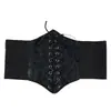 Cinturón Decorativo Mujer Cintura Elástica Sello Simple Todo Fósforo Vestido Camisa Cuatro Estaciones Moderno Correa Ancha Adelgazante