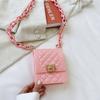 2025 Nuevo Bolso Vertical de Diamantes Acrílicos Cadena Diagonal al Hombro Bolso Jelly Artículos de Comercio Exterior Disponibles en Stock