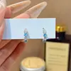 Nuevos Pendientes de Estrella de Cinco Puntas Empalmados Ultra Brillantes, Estilo de Lujo Ligero, Pendientes Exquisitos de Nicho, Pendientes Personalizados de Moda y Versátiles