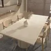 Mantel de Mesa de Comedor Estilo Silencioso Impermeable y a Prueba de Aceite Mantel de PVC Desechable Mantel de Mesa de Centro de Té Aislante de Calor Anti-quemaduras Lujo Ligero Gama Alta