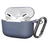 Adequado para Fones de Ouvido Bluetooth AirPods Pro da Apple com Mosquetão Integrado Estojo de Silicone para Fone de Ouvido Capa Macia Estojo para Fone de Ouvido