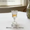 Taça de champanhe francesa elegante taça de vidro diamante taça de vinho tinto medieval estilo retrô europeu hotel Cálice