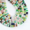 Ábaco de Piedra Natural Cuentas Color Mixto Desgaste Mixto Cuentas Redondas Cuentas Sueltas Cuentas de Rueda Cuentas Espaciadoras Cuentas Planas Cuentas Redondas Accesorios para Joyería DIY
