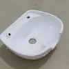 Lavabo Cerámico Salón de Belleza Lavabo Barbería Boquilla Grifo Accesorios Cama de Lavado de Cabello Almohada Lavabo