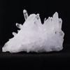 Ventas Directas de Fábrica Adornos de Racimo de Cristal Blanco Natural Espécimen de Mineral de Racimo de Cristal para el Hogar Oficina Artesanía Venta al por Mayor
