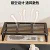 Soporte para laptop, soporte para parrilla, soporte para monitor de escritorio, soporte de refrigeración ajustable en altura, soporte de soporte portátil, soporte para tableta