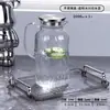 Jarra de acrílico, jarra de agua de PC, jarra para jugos, plástico resistente a altas temperaturas, jarra de agua fría de gran capacidad para restaurantes y bares
