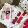 Correa de Reloj Nueva de Color Tejida con Hebilla Magnética Adecuada para Apple Watch Iwatch12 Generación 11/10Ultrase