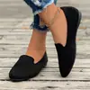 Zapatos Planos de Gamuza con Punta Afilada Estilo Coreano para Mujer, Zapatos de Salón de Suela Blanda de Boca Baja para Primavera y Otoño, Zapatos Cómodos para el Trabajo, Tallas 36-43