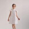 Vestido de Pasarela con Lentejuelas para Niñas 2026 Verano Nuevo Estilo Sin Mangas Moda Europea y Americana Vestido Infantil de Pasarela