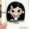 Acessórios de grampo de cabelo de acrílico de desenho animado Yuy Xiaoyu acessórios de menina ins Xiaoman acessórios DIY capa de celular materiais para acessórios de cabelo