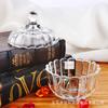 Pote de vidro estilo europeu para doces pote de abóbora caixa de armazenamento para lanches e frutas secas pote de armazenamento para joias porta-chá pote para grãos de café