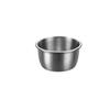 Taza para salsa de acero inoxidable 304 plato pequeño tapa transparente tomate ensalada sellado a prueba de fugas caja para conservar la frescura plato para mojar