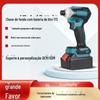 173 chave de fenda elétrica sem escova de lítio chave de fenda elétrica recarregável pistola de ar chave de impacto de alto torque ferramenta elétrica