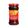 Lao Gan Ma Picante Tres Dados Aceite Chili Salsa de Chile Guarnición Aceite Douchi Picante Salsa Sazonadora de Verduras Plato de Arroz