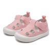 Sandalias para Niños 2026 con Velcro, Zuecos Cerrados de Suela Suave para Niños y Niñas, Sandalias de Cuero Huecas Transpirables